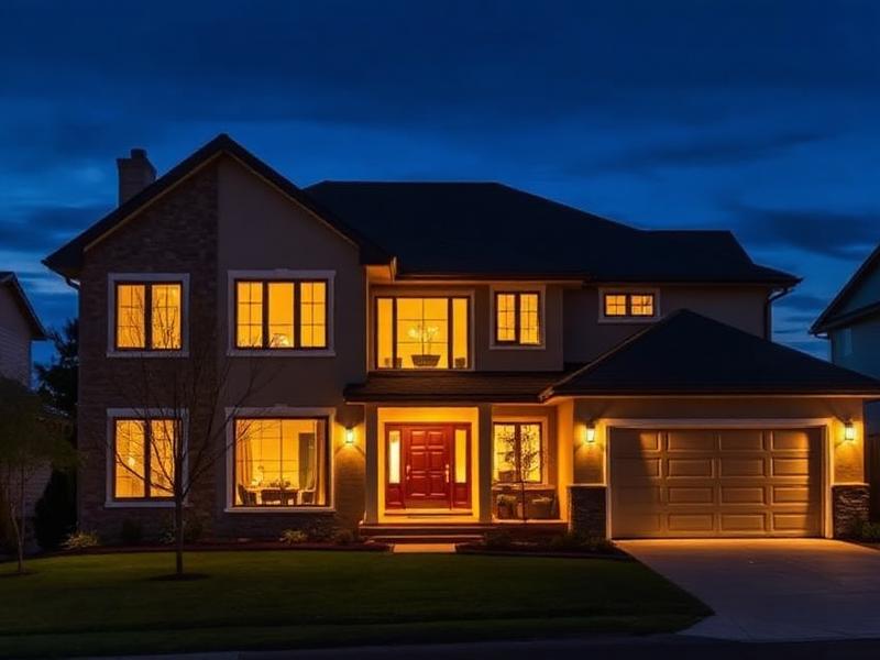 Twilight home exterior